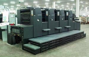 海德堡全张四色印刷机